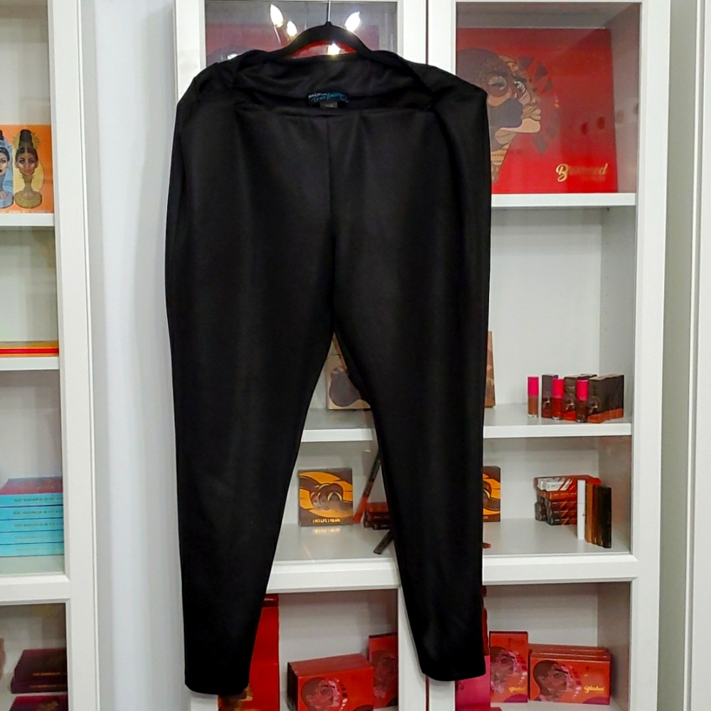 Plus Woman's Size 2X Sheen Ponte Pant/Legging